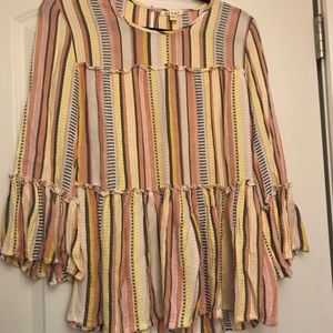 Francesca's Ruffle Top